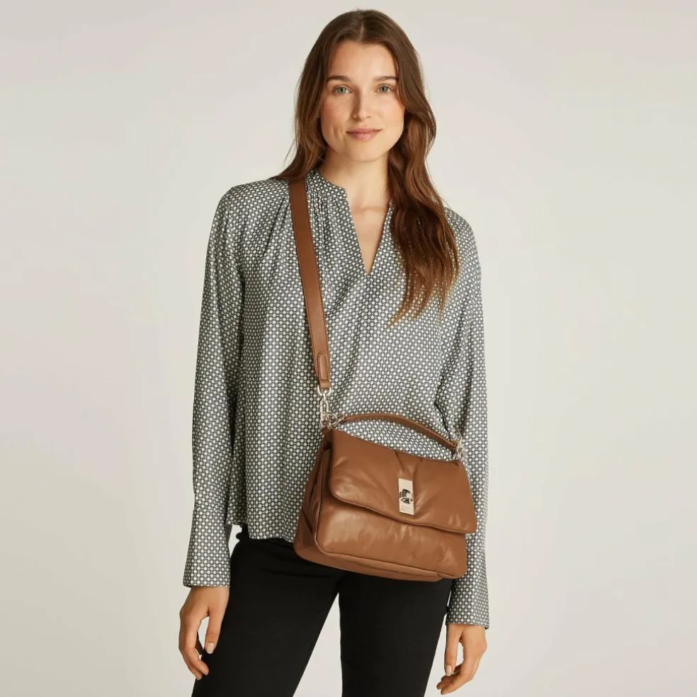 Tommy Hilfiger Soft Leather Handtasche Leder 27 cm